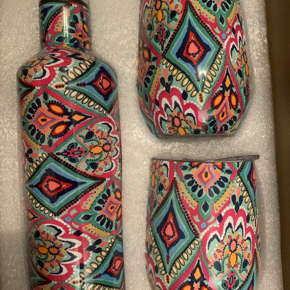 Thermo Bottle, 2 mini tumblers Gift Set